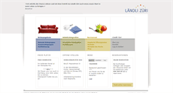 Desktop Screenshot of laendlizueri.ch